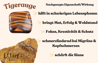 Tigerauge Splitter Armband