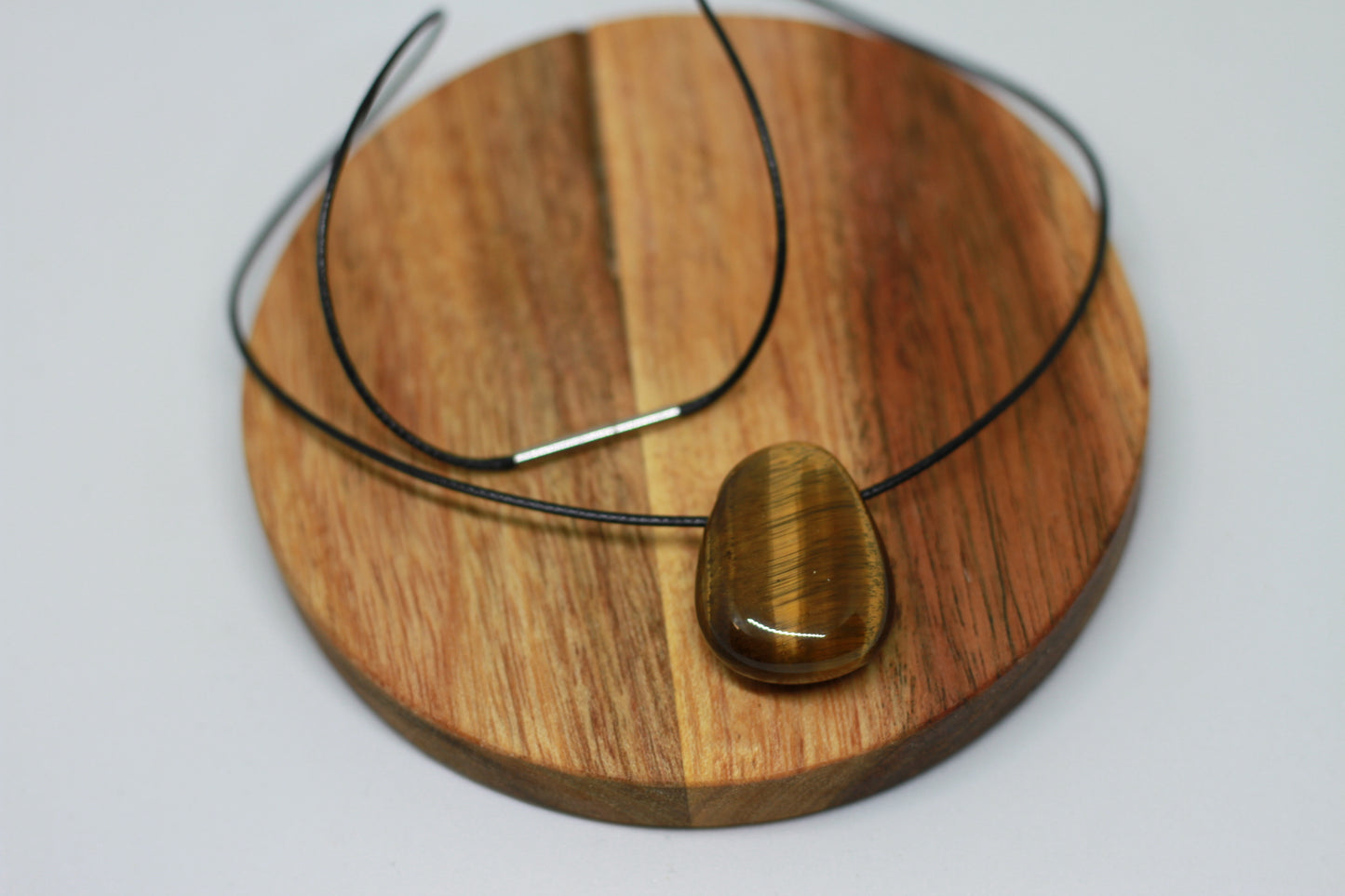 Tigerauge Anhänger mit Kette