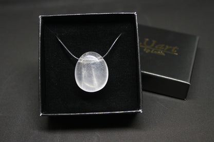 Bergkristall Anhänger mit Kette