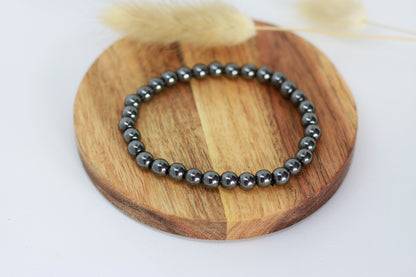 Hämatit Perlen Armband