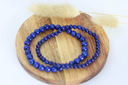 Lapislazuli Perlen Armband