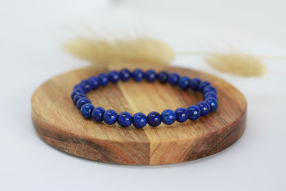 Lapislazuli Perlen Armband