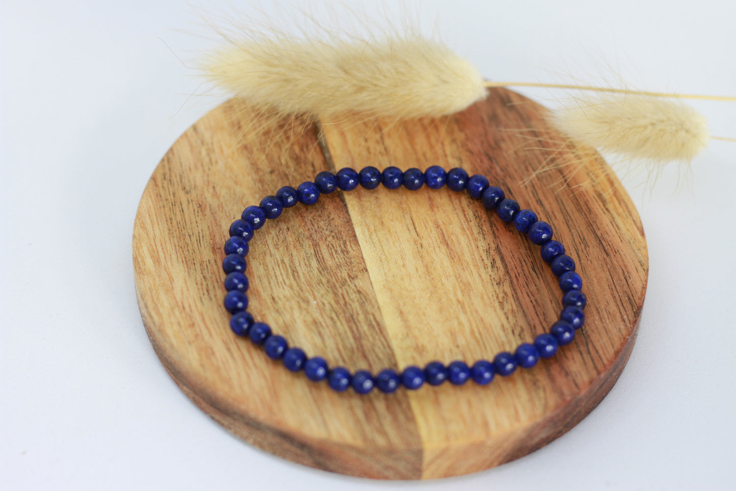 Lapislazuli Perlen Armband