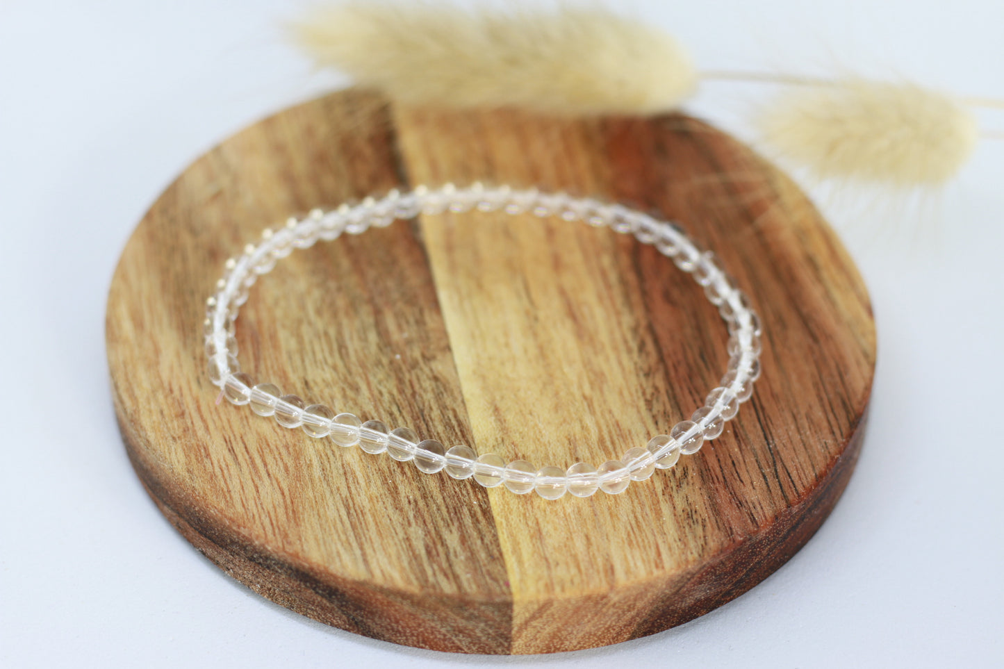 Bergkristall Perlen Armband