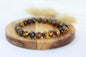 Tigerauge Perlen Armband