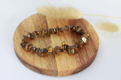 Tigerauge Splitter Armband