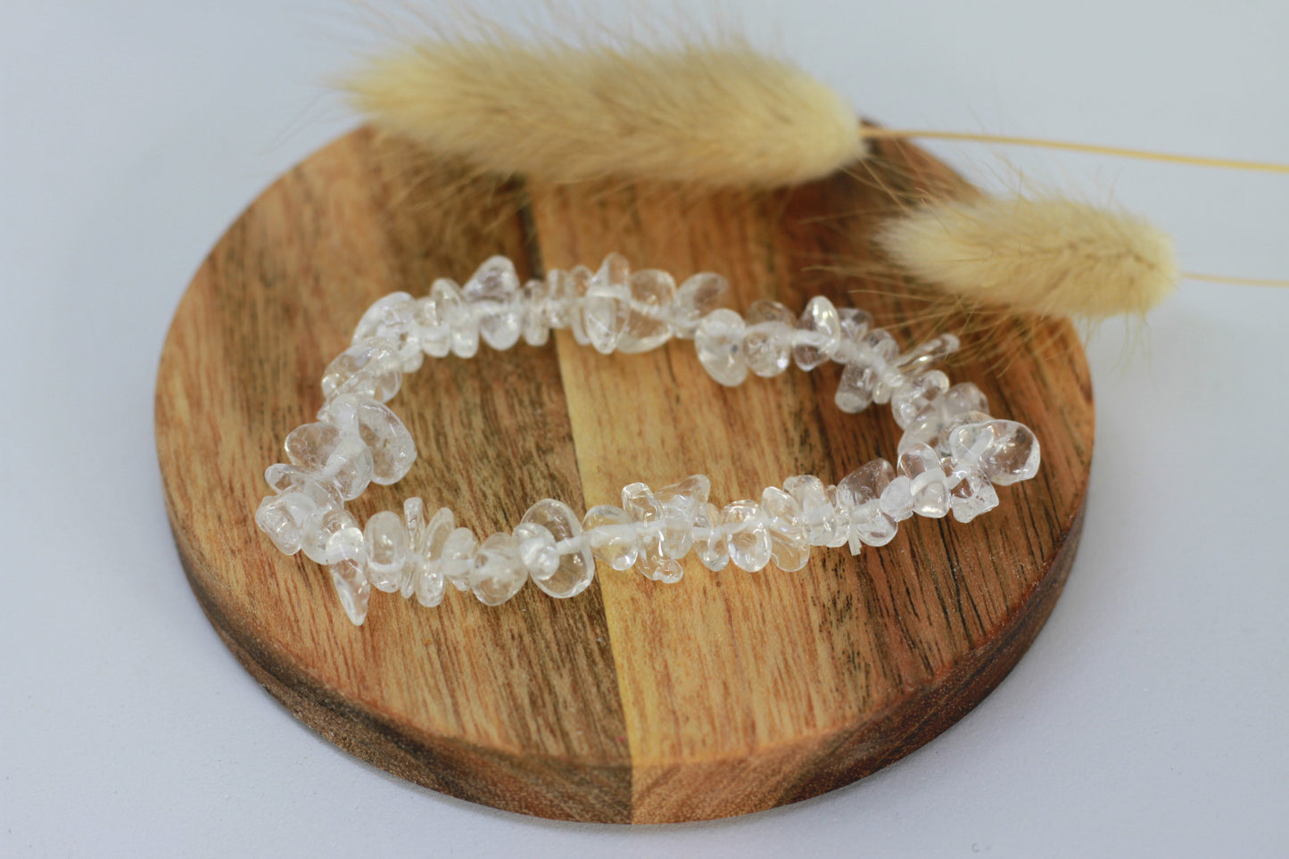 Bergkristall Splitter Armband