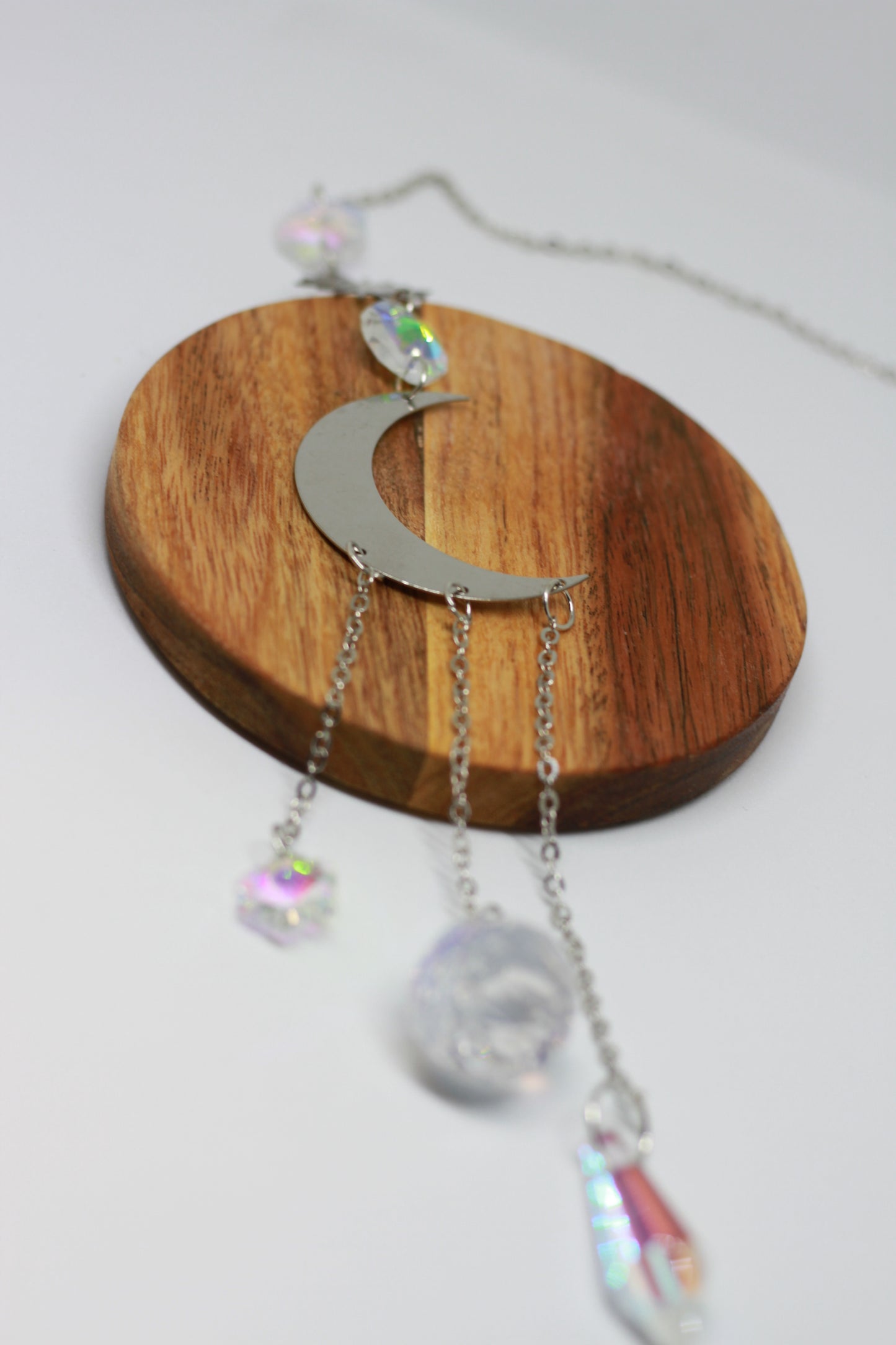 Sonnenfänger Silber mit Mond
